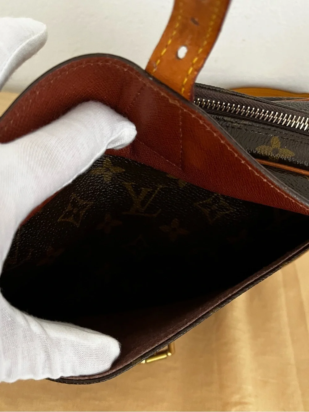 Louis Vuitton Monogram Jeune Fille PM Crossbody Pre 1982 Extremely Rare